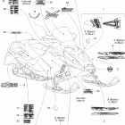 MX Z 600 HO SDI Adrenaline & X Наклейки