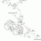GSX 600 HO SDI Корпус дросселя