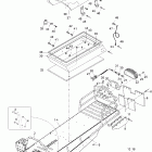 Skandic 550F WT/SWT 09- frame and seat swt