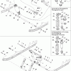 MX Z 500SS Trail/Adrenaline Передний рычаг