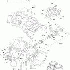 Skandic 600 WTLC Картер , водяной и масляный насос
