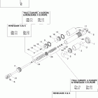 MX Z 500SS Trail/Adrenaline 07- front take apart shocks