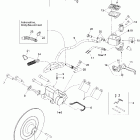 MX Z 600 HO SDI Тормозная система