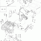 Legend 600 HO SDI Опора двигателя