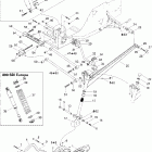 Legend 600 HO SDI Передняя подвеска и лыжи