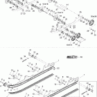MX Z 500SS Trail/Adrenaline Задняя подвеска