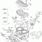 GSX 600 HO SDI Цилиндр,впускной коллектор и мощност. клапан