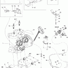 GSX 600 HO SDI Двигатель и крепление
