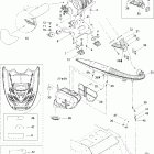 MX Z 380F 01- engine support and muffler (380f)