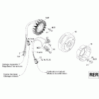 MX Z 500SS Trail/Adrenaline 03- magneto (12v, 360w) (593) (trail (r) & adrenaline)
