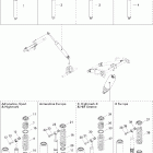 Summit 800 HO Задний амортизатор
