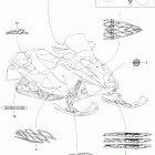 MX Z 500SS Trail/Adrenaline 09- decals (adrenaline)