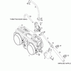 GSX 600 HO SDI Корпус дросселя