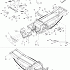 GSX 800 HO 09- frame - front and rear