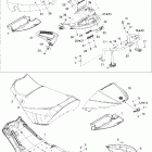 GSX 600 HO SDI Сиденье