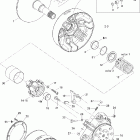 Skandic 600 SUV 05- drive pulley (593)