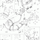 GSX 600 HO SDI Глушитель