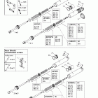 MX Z Rev 600 HO/800/007 Special Edition 08- rear take apart shocks