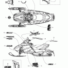 MX Z Rev 600 HO/800/007 Special Edition 09- decals (mx z-rev (black))