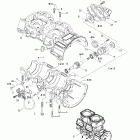 Legend 500/600/700 Картер , водяной и масляный насос