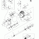 Grand Touring V-1000 05- chaincase and countershaft