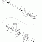 Legend 380F/550F Ведомый шкив