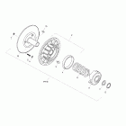 Skandic 600 Ведомый шкив