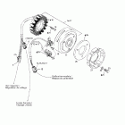 MX Z Blair Morgan Special Edition 03- magneto (12v, 360w)