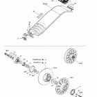 Grand Touring 500/600/700 Ведомый шкив