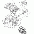 Grand Touring 500/600/700 Картер , водяной и масляный насос