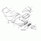 MX Z Rev 600 HO/800/007 Special Edition Сиденье