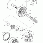 MX Z Rev 600 HO/800/007 Special Edition 05- drive pulley (800)