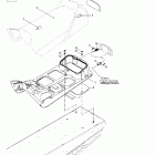 Summit 600 HO/700/800 HO Сиденье