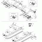 MX Z Rev 600 HO/800/007 Special Edition Задняя подвеска