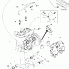 MX Z Rev 600 HO/800/007 Special Edition Двигатель 1