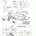 Skandic 600 Наклейки и акссесуары
