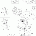 Summit X 800 HO Передняя подвеска и лыжи