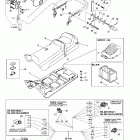 Grand Touring 500/600/700 09- seat, backrest
