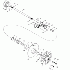 MX Z X 440 Ведомый шкив