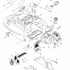 Grand Touring 500/600/700/800 Капот и передняя консоль