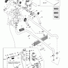 Grand Touring 500/600/700/800 Система охлаждения (593)