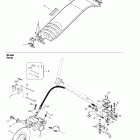 MX Z 500/600/700/800 Гидравличиские тормоза