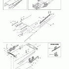 MX Z 500/600/700/800 09- frame - rear