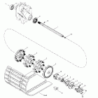 Summit 600/700/800 Привод трака и трак