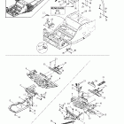 MX Z 500/600/700/800 09- frame - front