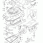 Skandic 500F/600 09- cab, console, seat