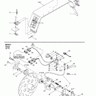 Touring 380 F/500F 06- brake and belt guard