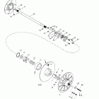 MX Z X 440 F Ведомый шкив
