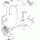 Formula Deluxe 500/600/700 02- fuel system (593, 693)