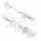 MX Z 800 Ведомый шкив